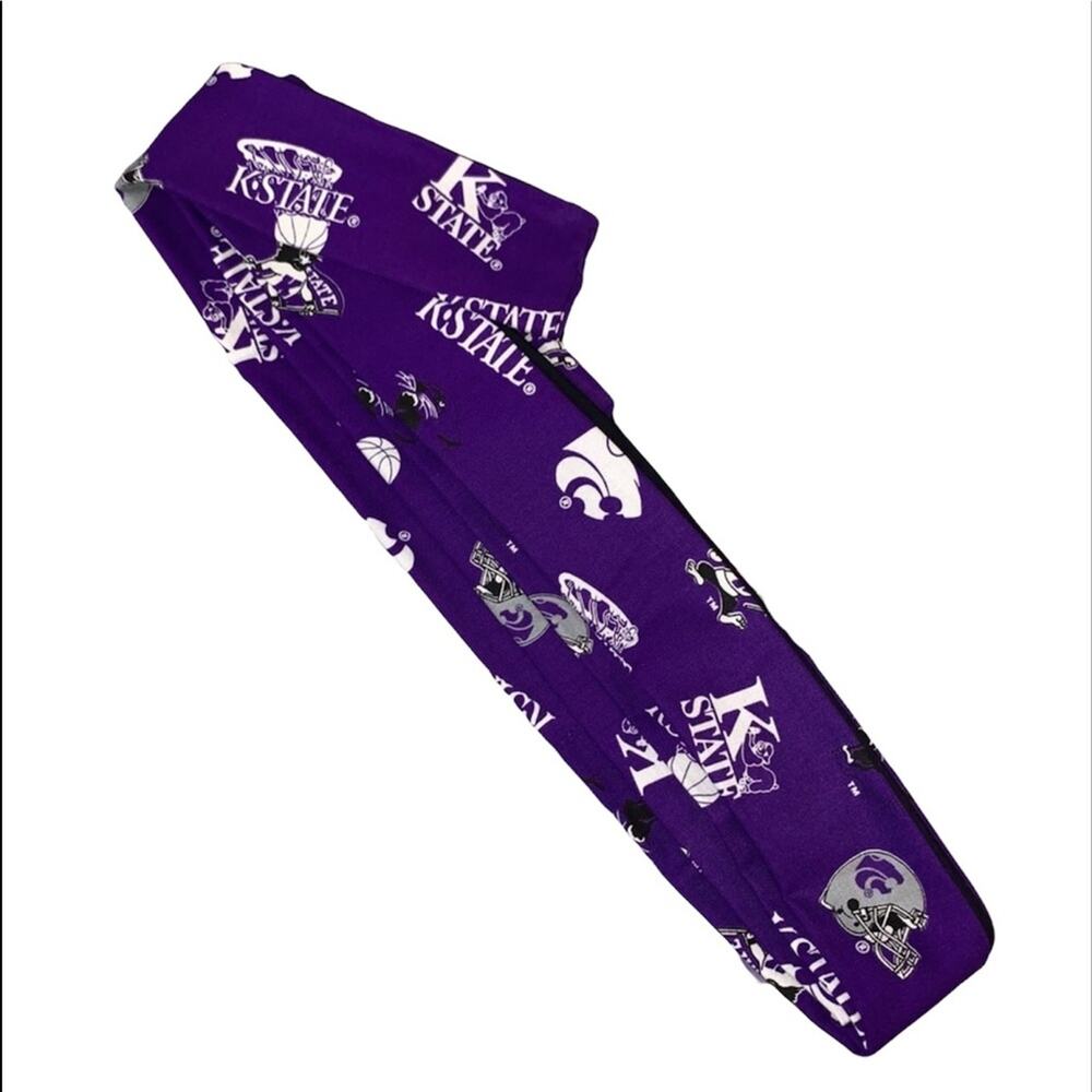Kansas‎ State Wildcats Purple Hair Ribbon Purse Strap Accessory NWT